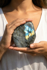Blocs de labradorite