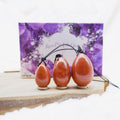 Pack Oeufs de Yoni en Jaspe Rouge