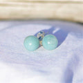 Boucles d'oreilles "Apaisement" en Amazonite (Argent 925)