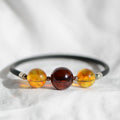 Bracelet Ambre "Renforcement" 3 perles - Pièce Rare