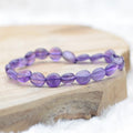 Bracelet roulé "Sagesse" en Améthyste