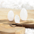 Oeuf de Yoni en Cristal de Roche (Quartz Blanc) - Renforcez votre Périnée et Augmentez votre Énergie Féminine