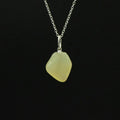 Pendentif "Douceur" Roulé en Opale Jaune