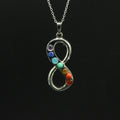 Pendentif "Infini" 7 chakras