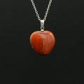Pendentif "Protecteur" en Jaspe Rouge Coeur 2 cm