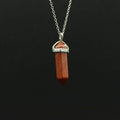 Pendentif "Protecteur" en Jaspe Rouge Pointe