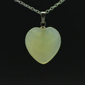 Pendentif "Sérénité" en Jade Coeur 2 cm
