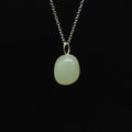 Pendentif "Sérénité" en Jade Roulée