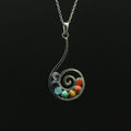 Pendentif "Vortex" des 7 Chakras