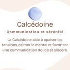 Bracelet "Communication" en Calcédoine Chip