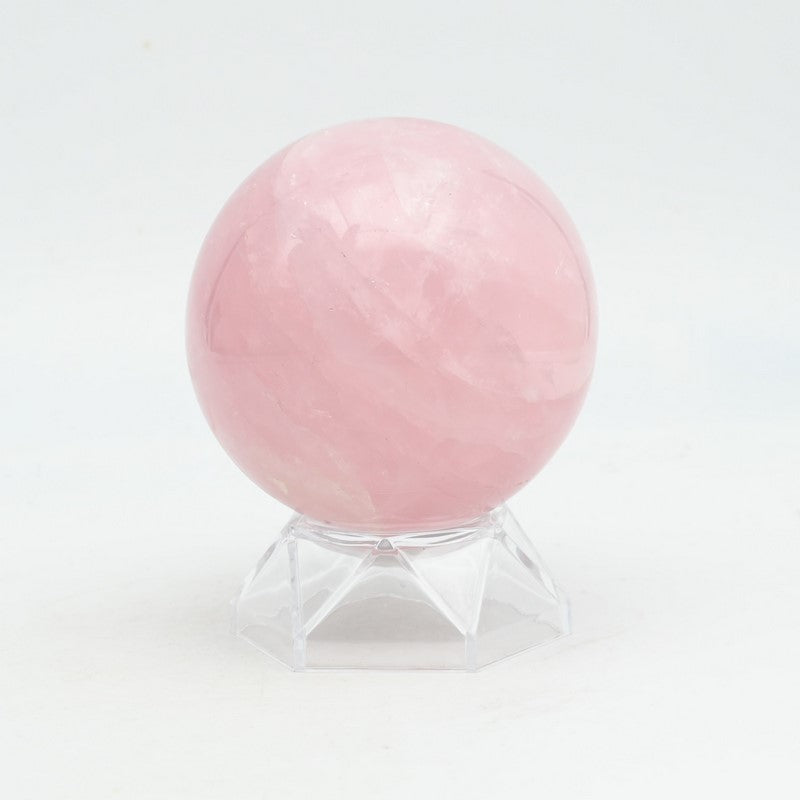 Sphère de Quartz Rose (480g) Ref : SR2