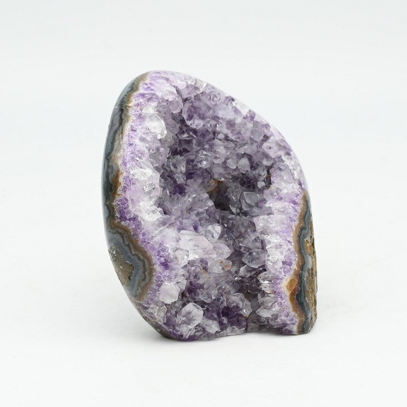 Géode d'Améthyste (303g) Réf : AME-M13 [Bord Poli]