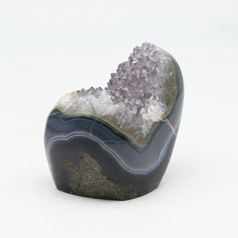 Géode d'Améthyste (267) Réf : AME-M18 [Bord Poli]