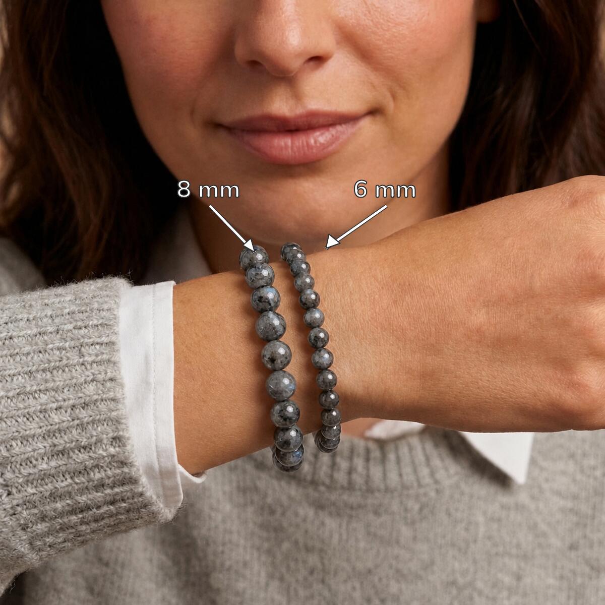 Bracelet "Relaxation" en Larvikite