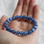 Bracelet "Accord" en Cyanite Bleue Roulé