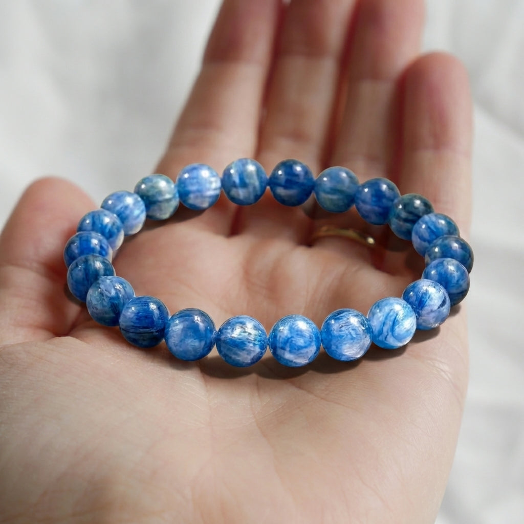 Bracelet "Accord" en Cyanite Bleue