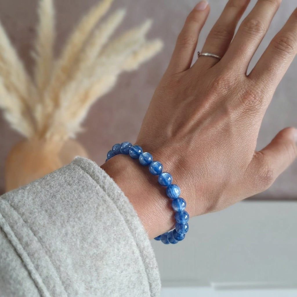 Bracelet "Accord" en Cyanite Bleue