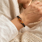 Bracelet Ambre "Renforcement" 3 petites perles - Pièce Rare