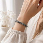 Bracelet "Relaxation" en Larvikite