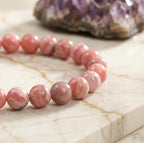Bracelet "Compassion" en Rhodochrosite
