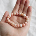 Bracelet "Douceur" en Opale Rose