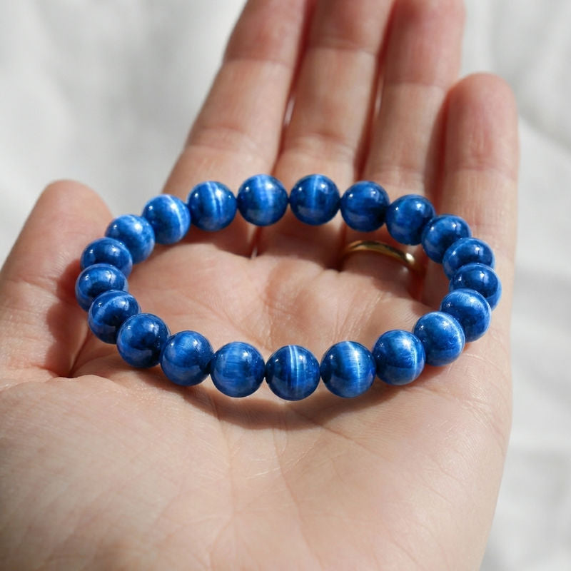 Bracelet "Accord" en Cyanite Bleue profond