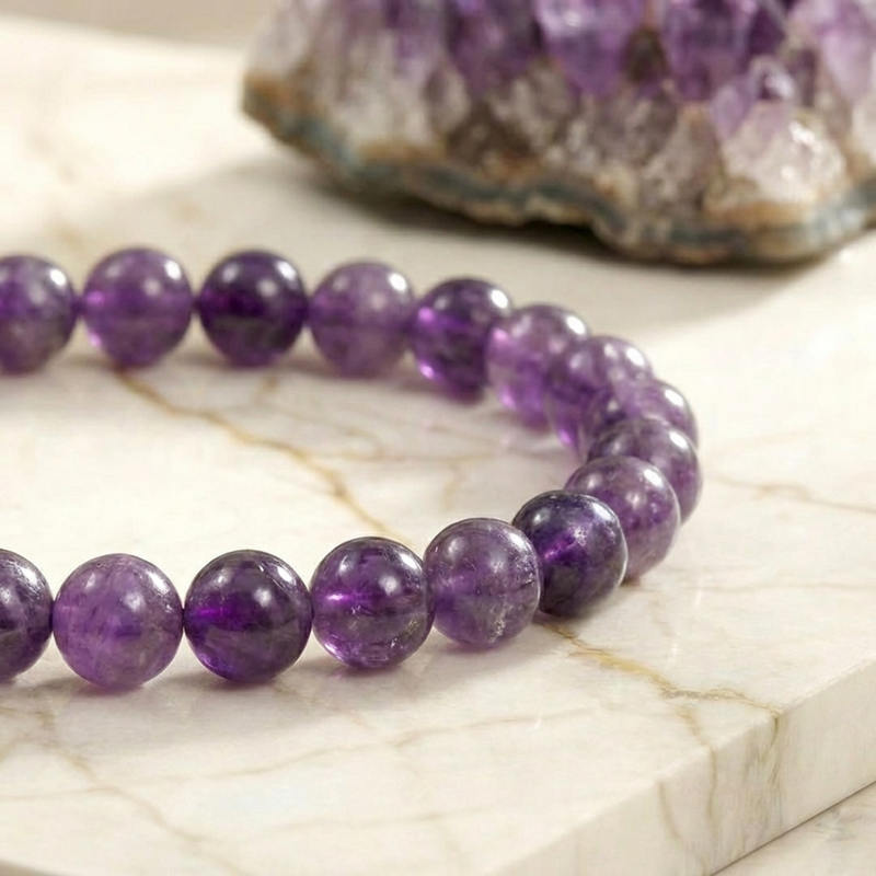 Bracelet "Anti stress" en Améthyste