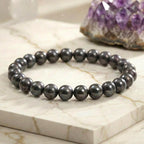 Bracelet "Dissipation" en Hématite
