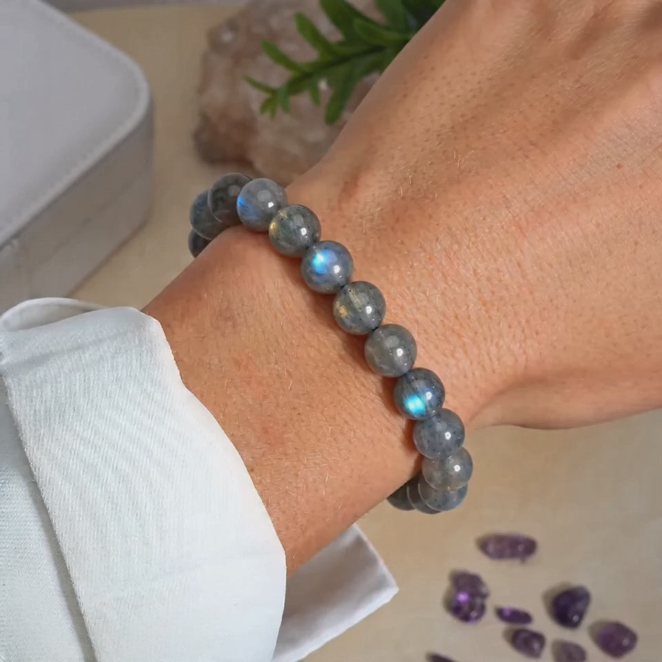 Bracelet "Protection" en Labradorite