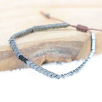 Bracelet Boho "Dissipation" Triangle - lespierresdubienetre