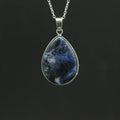 Pendentif "Maîtrise" Goutte en Sodalite
