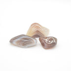 Pierre roulée "Chance" en Agate du Botswana (Lot de 30g) - lespierresdubienetre