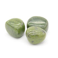 Pierre roulée "Méditation" en Jade Nephrite (Lot de 2 pièces )